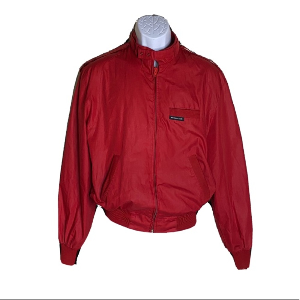 Vintage Members Only Full Zip, High Neck Jacket Sz 38 We ALL had one in the 80s